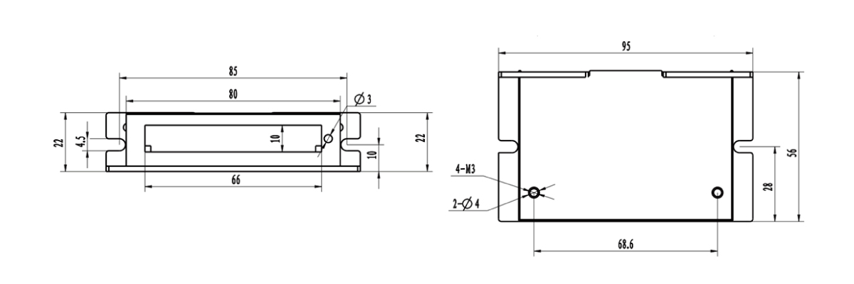 BLHD100K for mechanical dimensions