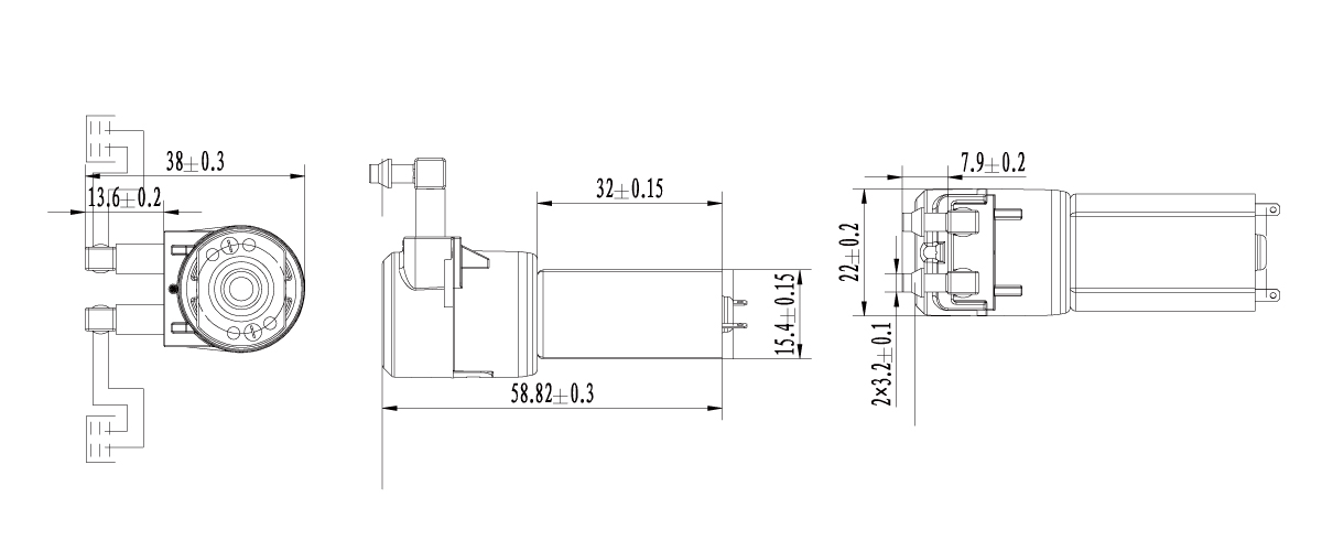 YF003-P17 for mechanical dimensions