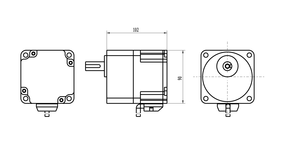 BLDC5790 Mechanical Dimensions