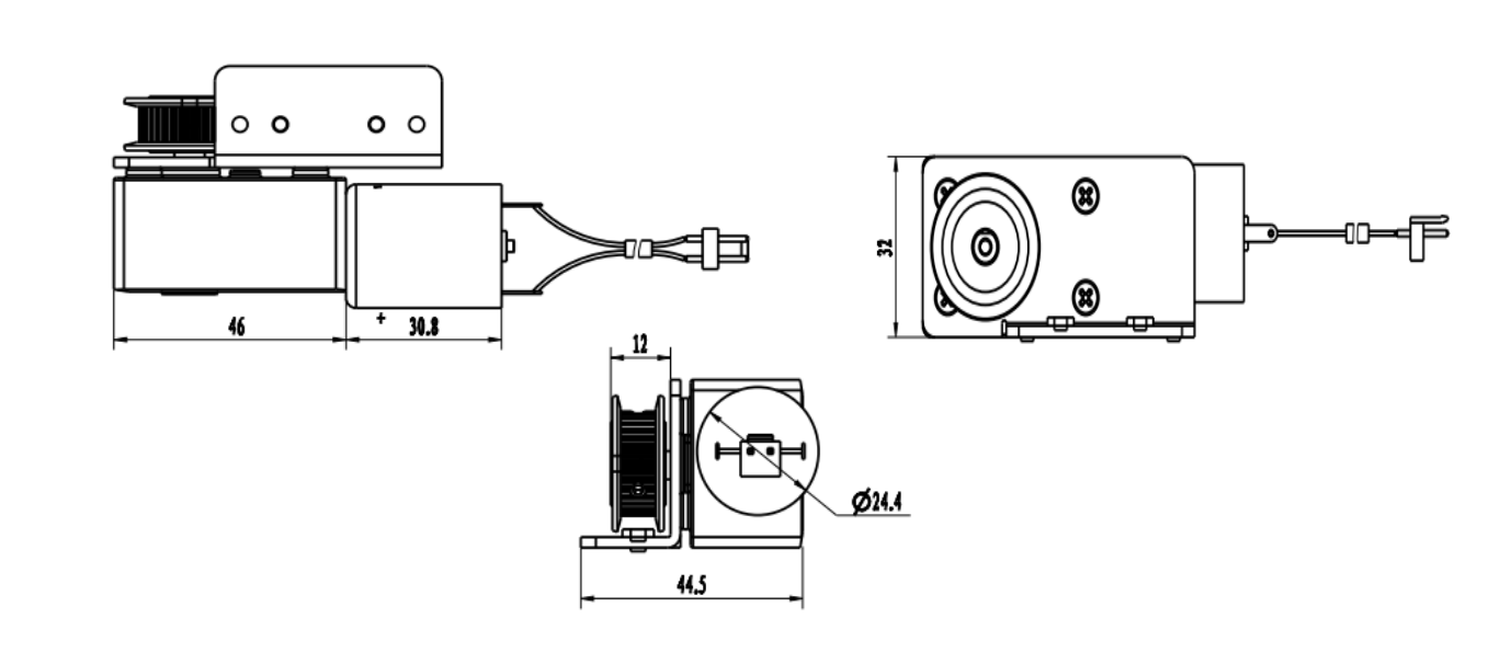 Mechanical Dimensions for TR092-P01