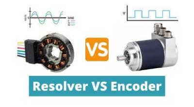 Feedback System Diagram (Encoder vs Resolver)