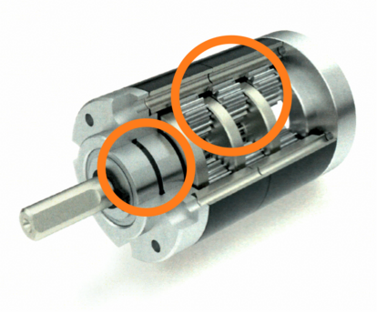 Repair the Worn Bearing of a Planetary Gear Motor