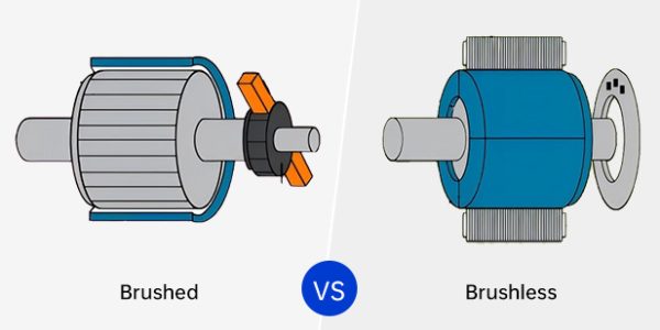 브러시 모터 vs 브러시리스 모터